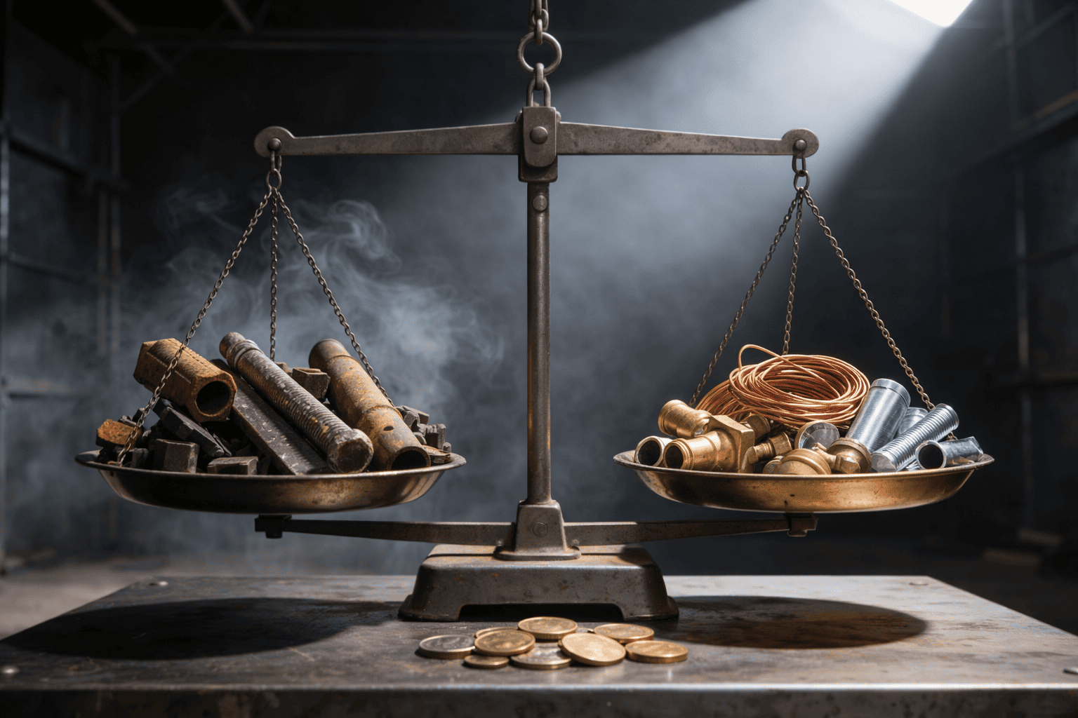 Черный и цветной металлолом: в чем разница и что дороже